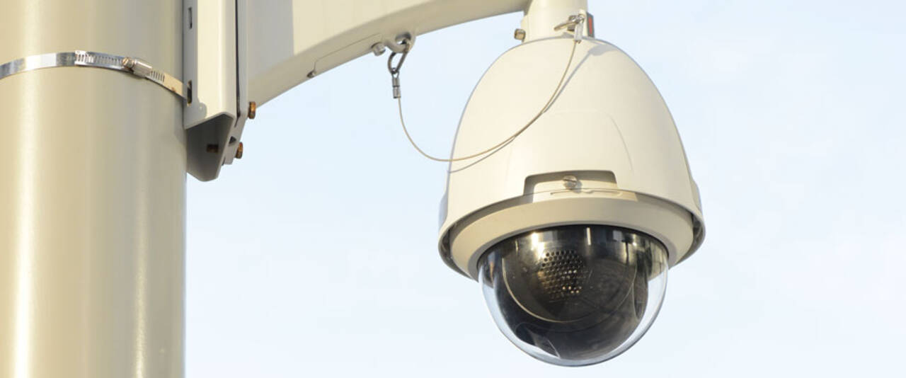 Photo d'une caméra de vidéosurveillance