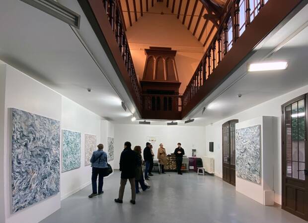 Photo de la nuit blanche 2024 au Pavillon des Indes à Courbevoie