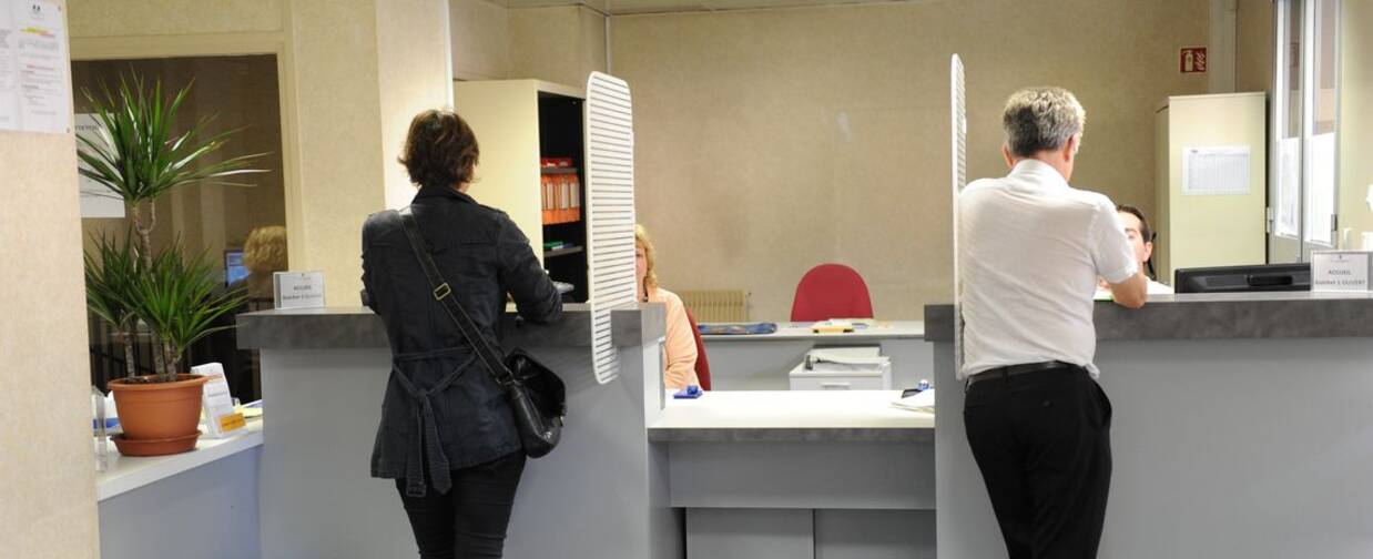 Photo de l'accueil de la mairie de quartier
