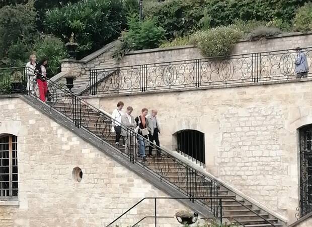 Photo du parcours patrimoine au parc de Bécon à Courbevoie
