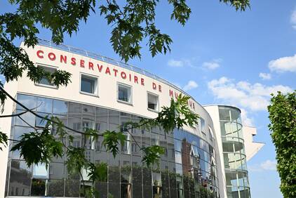Conservatoire de musique de Courbevoie façade